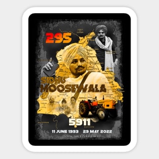 Sidhu Moosewala Sticker